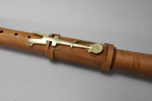 Renaissance recorder key